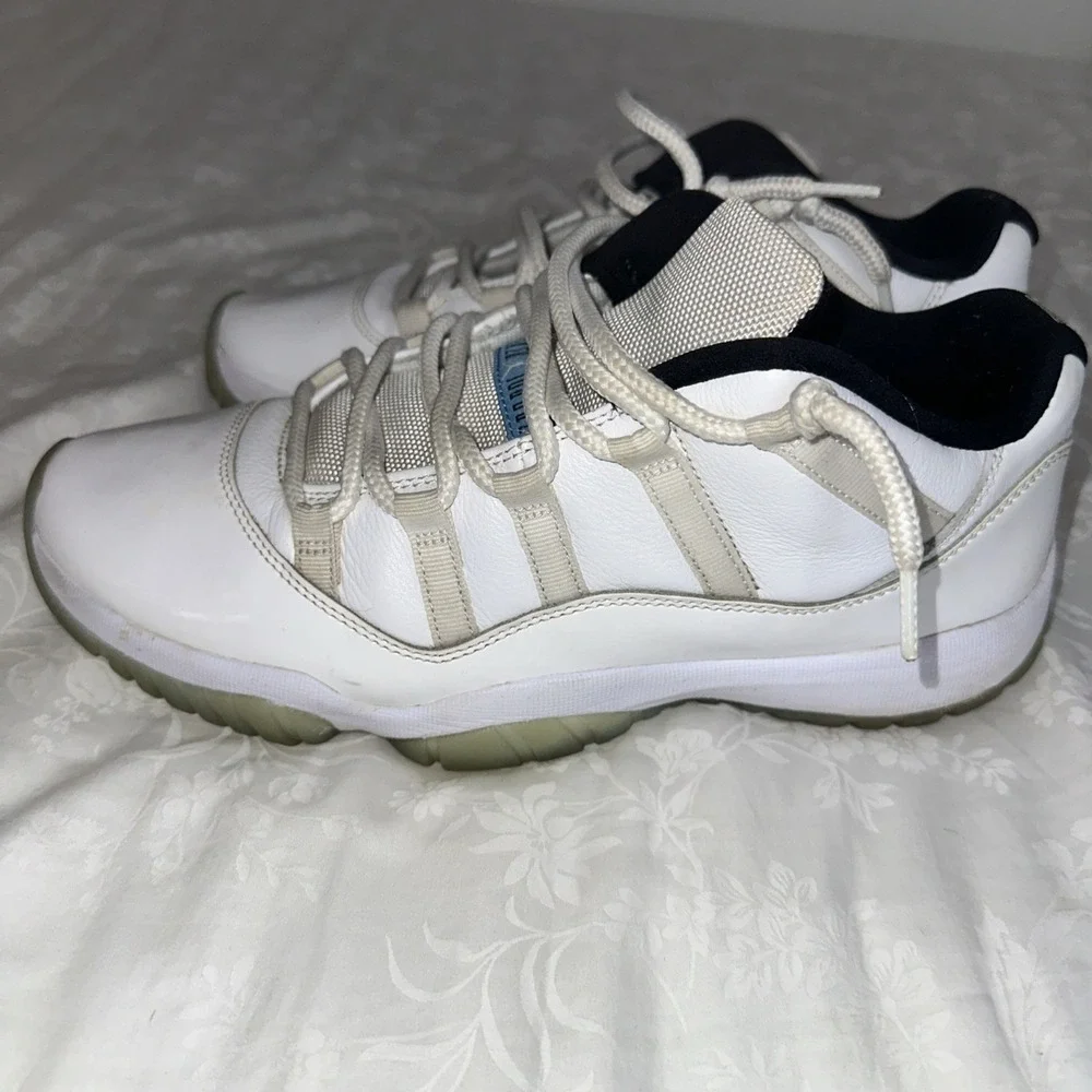 Jordan 11 Retro Low Legend Blue 2021 Size 10